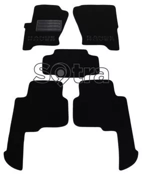 Двухслойные коврики Sotra Custom Premium 10mm Black для Land Rover Range Rover Sport (mkI) 2005-2013