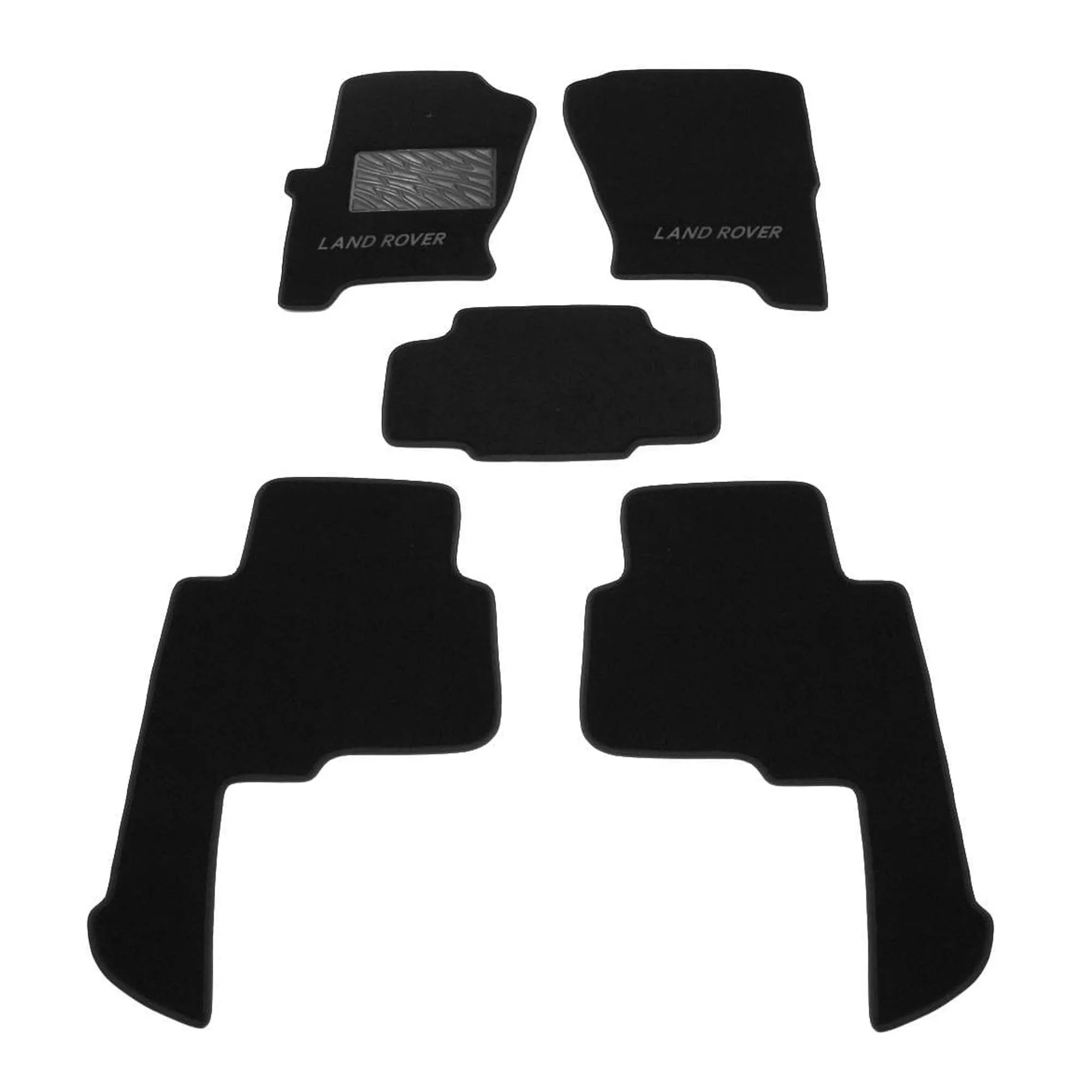 Двухслойные коврики Sotra Custom Premium 10mm Black для Land Rover Discovery (mkIII) 2004-2009 Двухслойные коврики Sotra Custom Premium 10mm Black для Land Rover Discovery (mkIII) 2004-2009