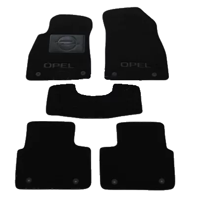 Двухслойные коврики Sotra Custom Premium 10mm Black для Opel Insignia (mkI) 2013-2016