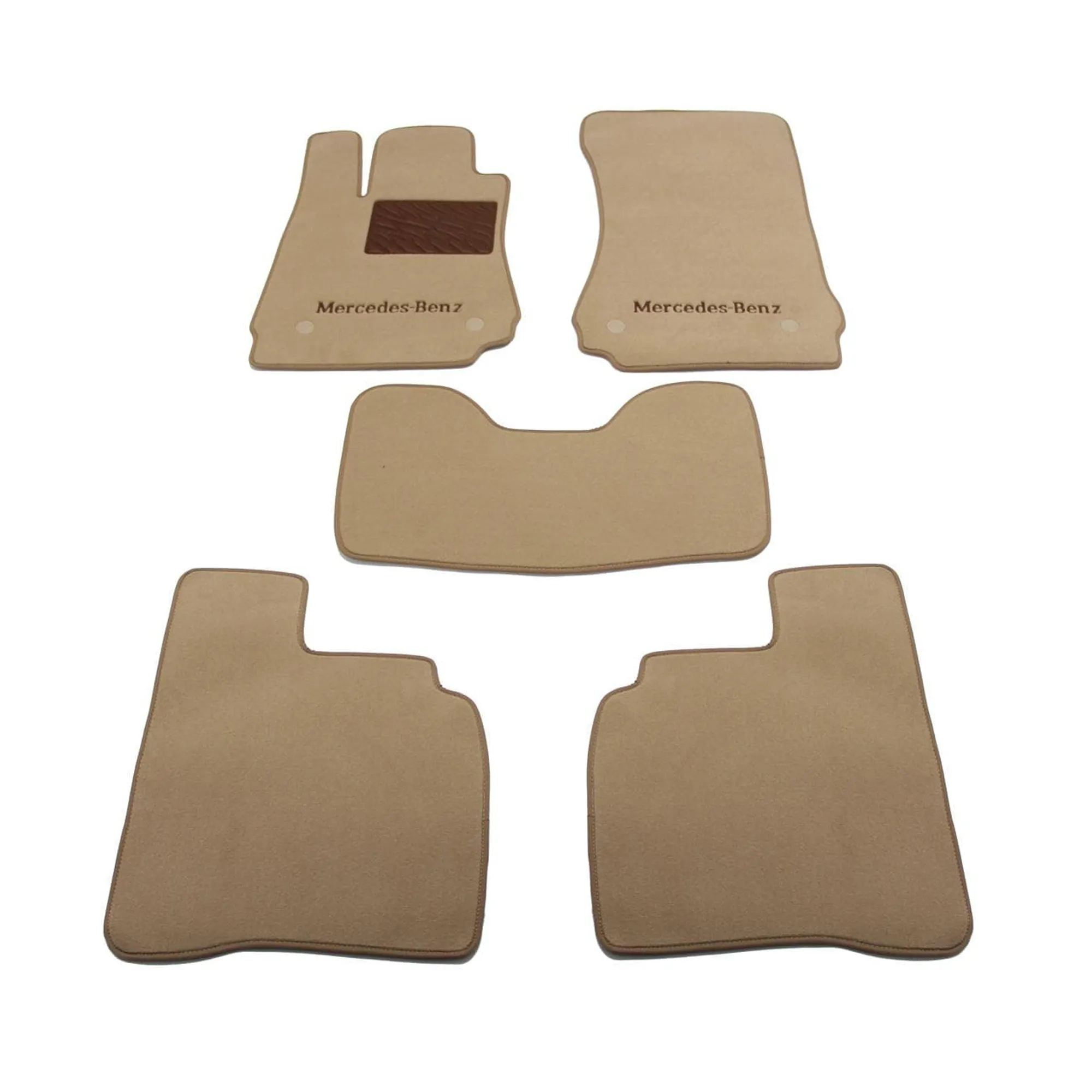 Двошарові килимки Sotra Premium 10mm Beige для Mercedes-Benz S-Class (long)(W221) 2006-2013 Двошарові килимки Sotra Premium 10mm Beige для Mercedes-Benz S-Class (long)(W221) 2006-2013