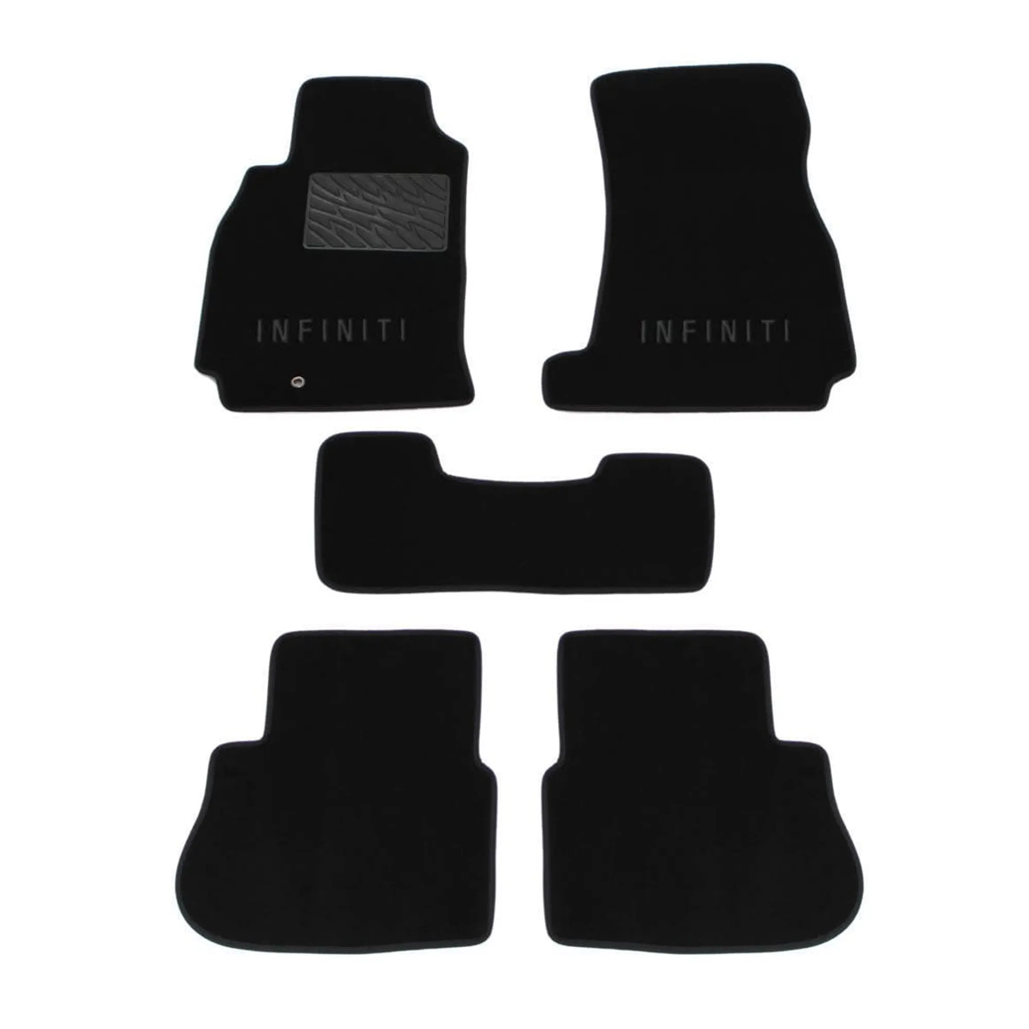 Двухслойные коврики Sotra Premium 10mm Black для Infiniti FX (S50) 2004-2008 Двухслойные коврики Sotra Premium 10mm Black для Infiniti FX (S50) 2004-2008