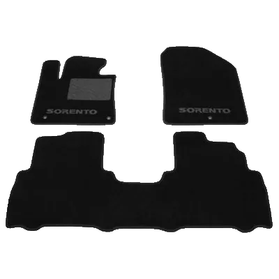 Двухслойные коврики Sotra Premium 10mm Black для Kia Sorento (UM)(mkIII) 2015-> Двухслойные коврики Sotra Premium 10mm Black для Kia Sorento (UM)(mkIII) 2015->