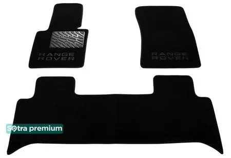 Двухслойные коврики Sotra Premium 10mm Black для Land Rover Range Rover (Supercharged)(mkIII) 2005-2 Двухслойные коврики Sotra Premium 10mm Black для Land Rover Range Rover (Supercharged)(mkIII) 2005-2