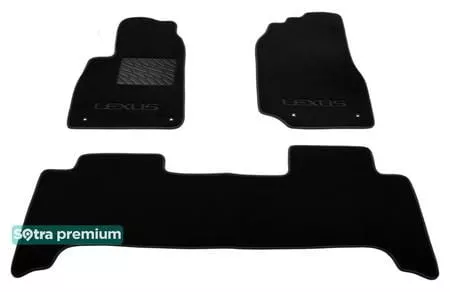 Двухслойные коврики Sotra Premium 10mm Black для Lexus LX470 (J100)(mkII) 2002-2007 Двухслойные коврики Sotra Premium 10mm Black для Lexus LX470 (J100)(mkII) 2002-2007