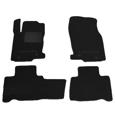 Двухслойные коврики Sotra Premium 10mm Black для Lexus NX 2015->