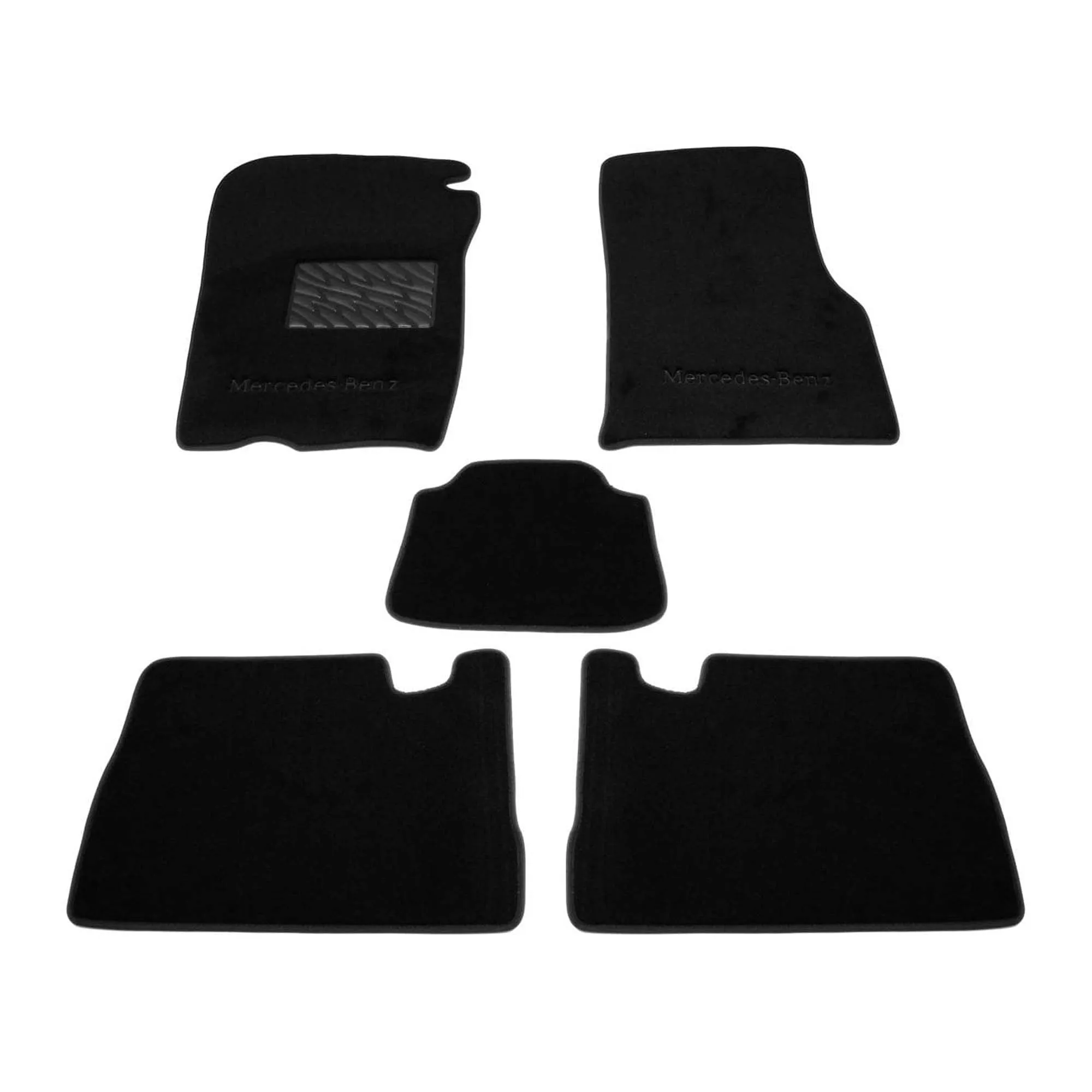 Двухслойные коврики Sotra Premium 10mm Black для Mercedes-Benz M-Class (W163) 1998-2005 Двухслойные коврики Sotra Premium 10mm Black для Mercedes-Benz M-Class (W163) 1998-2005