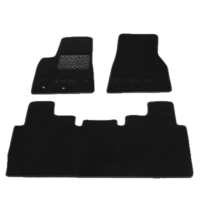 Двухслойные коврики Sotra Premium 10mm Black для Tesla Model S 2012-2014
