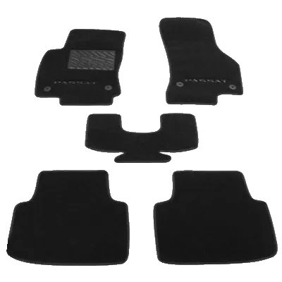 Двухслойные коврики Sotra Premium 10mm Black для Volkswagen Phaeton 2002-2016