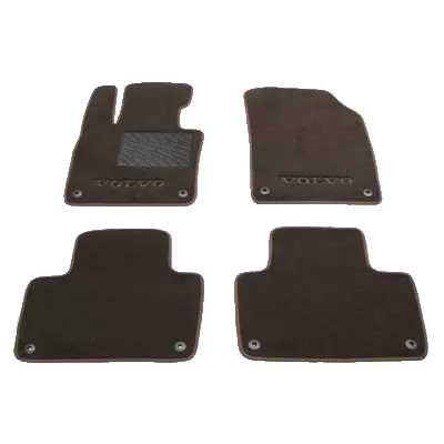 Двошарові килимки Sotra Premium 10mm Chocolate для Volvo XC90 (mkII)(1-2 ряд) 2015->