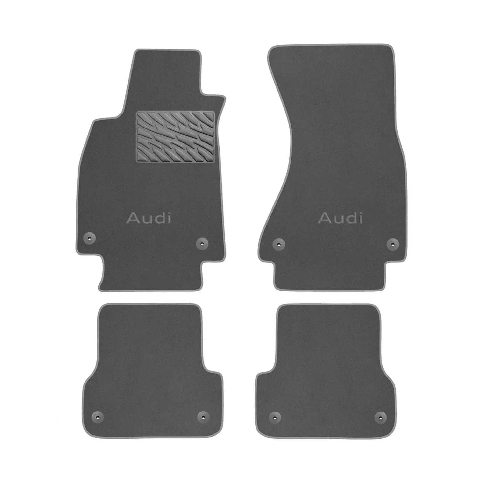Двухслойные коврики Sotra Premium 10mm Grey для Audi A6 (C7) 2011-> Двухслойные коврики Sotra Premium 10mm Grey для Audi A6 (C7) 2011->