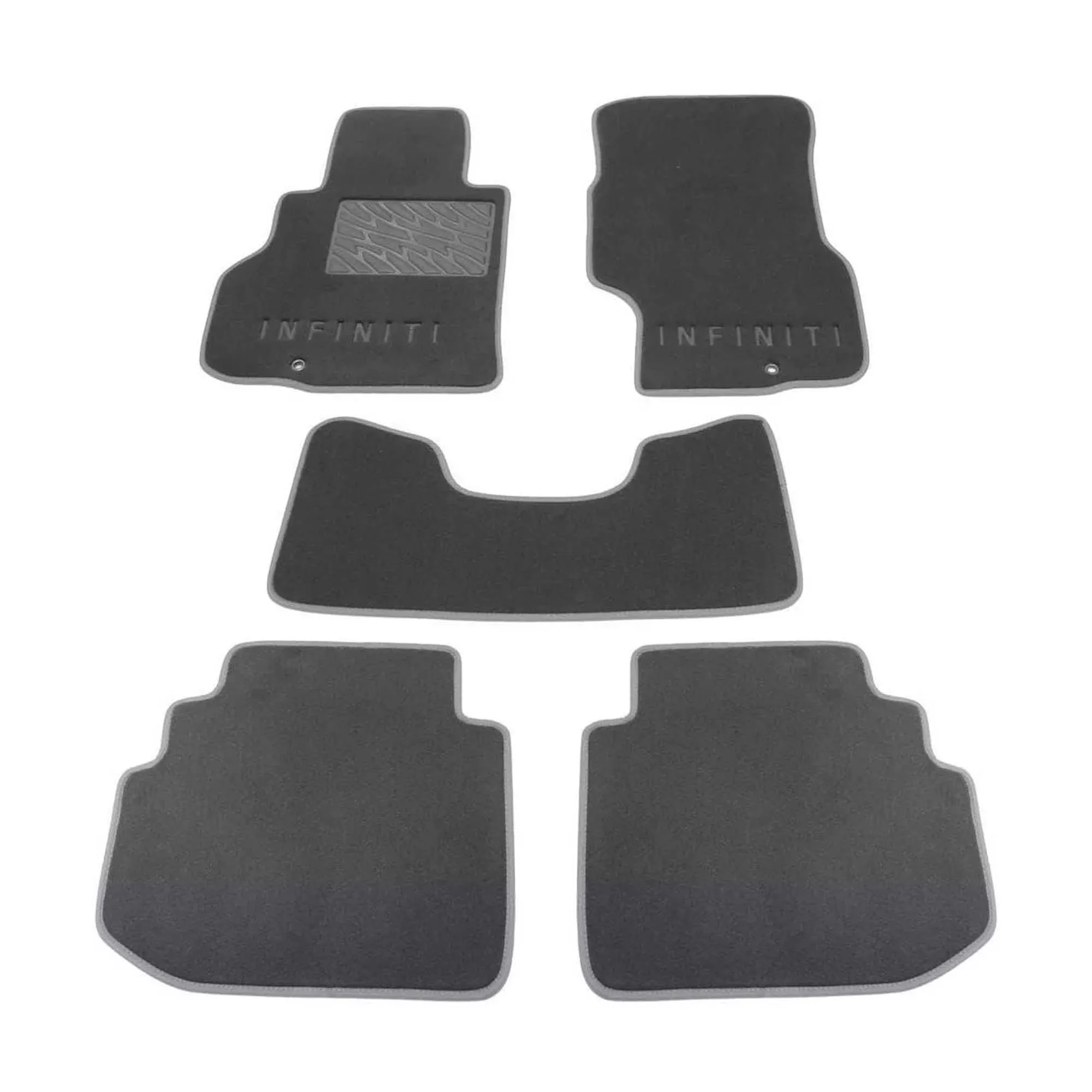 Двухслойные коврики Sotra Premium 10mm Grey для Infiniti M (Y50) 2006-2010 Двухслойные коврики Sotra Premium 10mm Grey для Infiniti M (Y50) 2006-2010