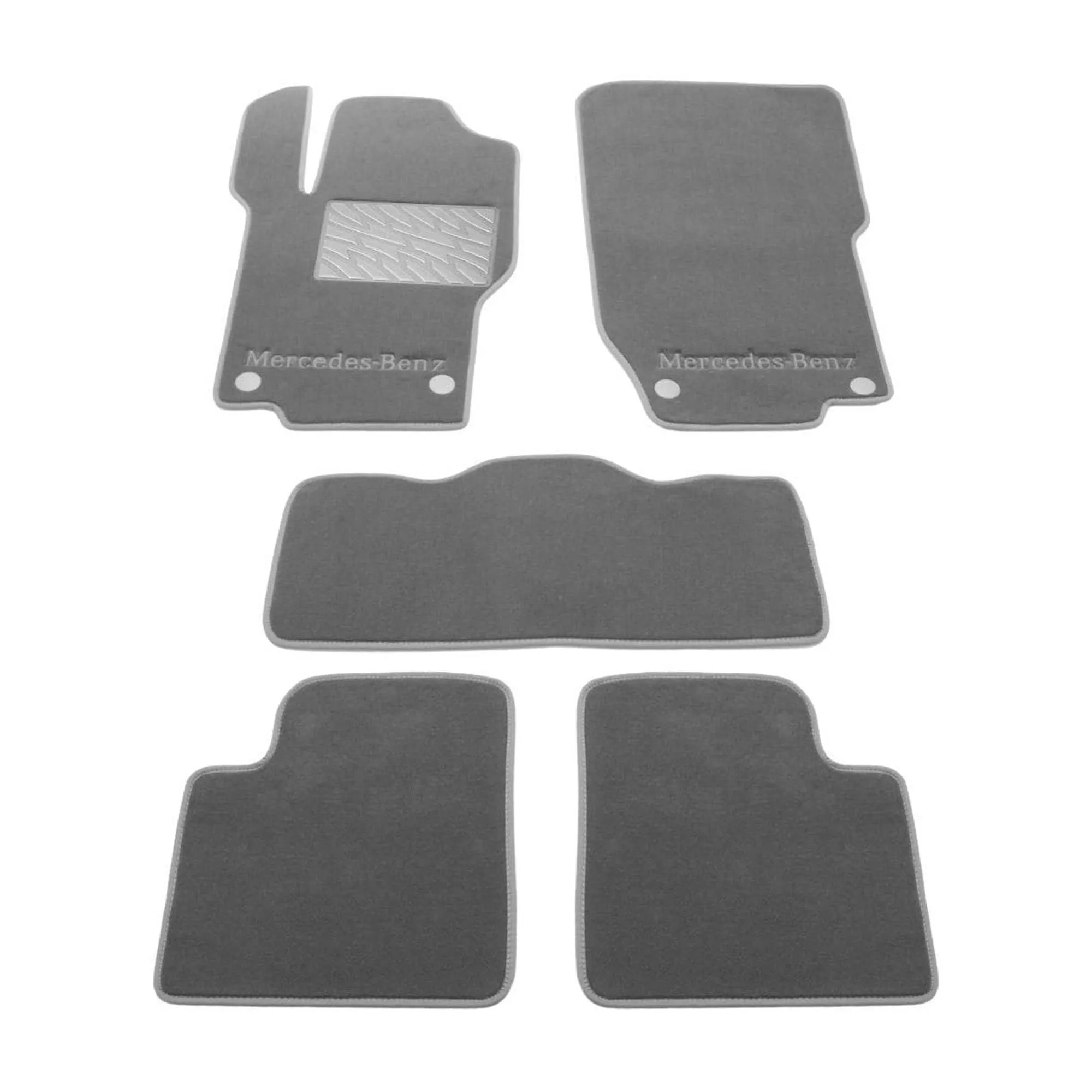 Двухслойные коврики Sotra Premium 10mm Grey для Mercedes-Benz M-Class (W164) 2005-2011 Двухслойные коврики Sotra Premium 10mm Grey для Mercedes-Benz M-Class (W164) 2005-2011