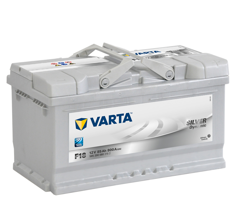 Автомобильный аккумулятор VARTA 6СТ-85 АзЕ 585 200 080 Silver Dynamic (F18)