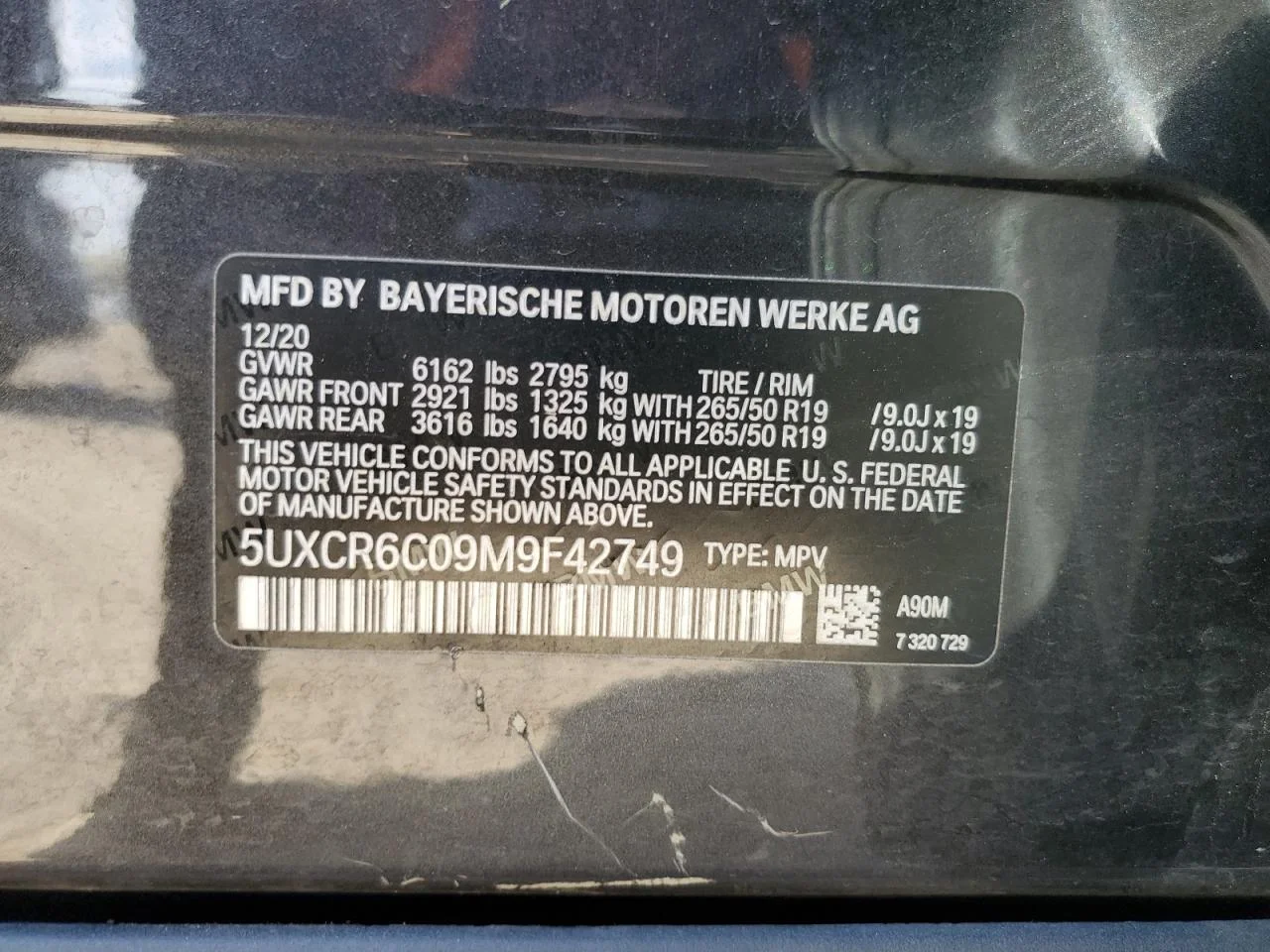 BMW X5 XDRIVE40I 2021