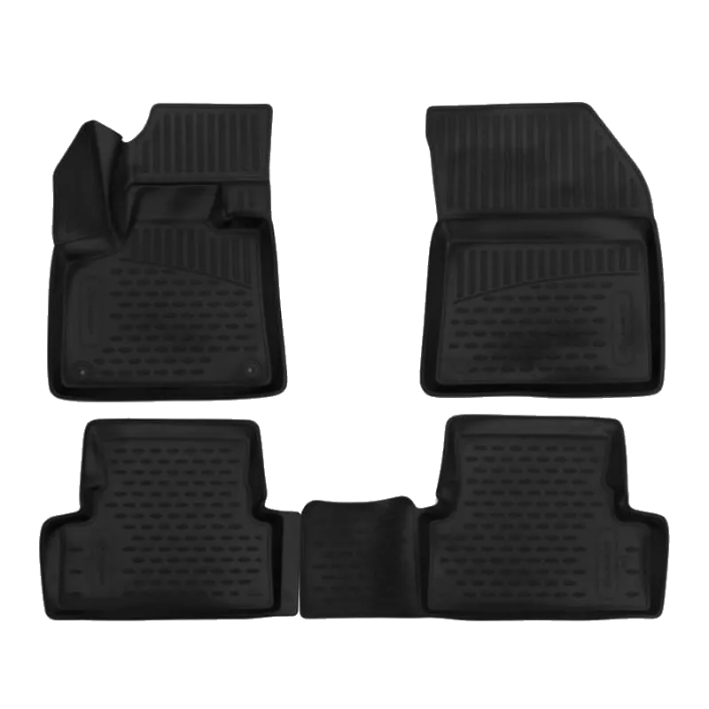 ELEMENT3D3835210k Коврики 3D в салон PEUGEOT 3008, 2017->, SUV, 4 шт. (полиуретан)