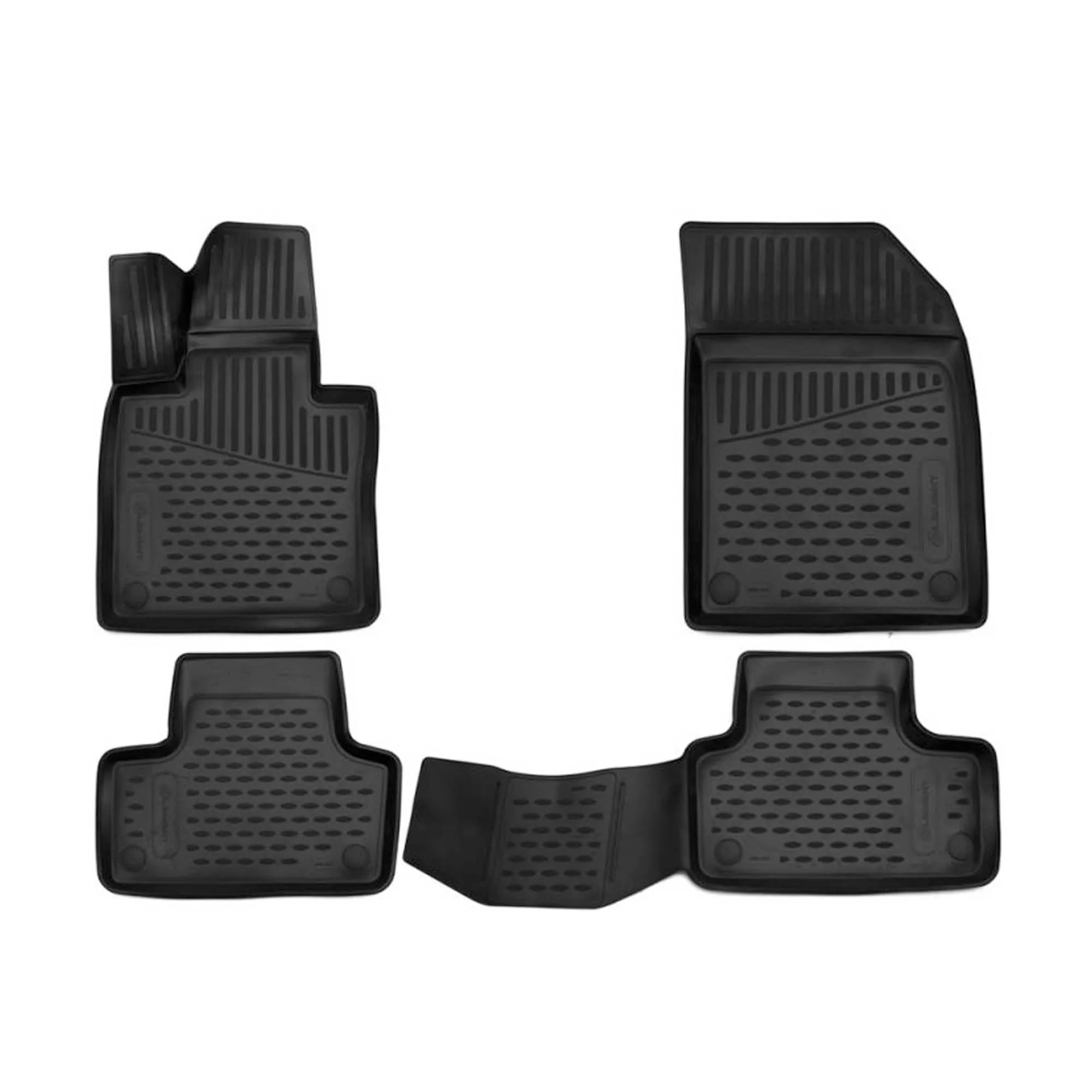 Килимки 3D в салон VOLVO XC60, 2017->, SUV, 4 шт. (поліуретан) Килимки 3D в салон VOLVO XC60, 2017->, SUV, 4 шт. (поліуретан)