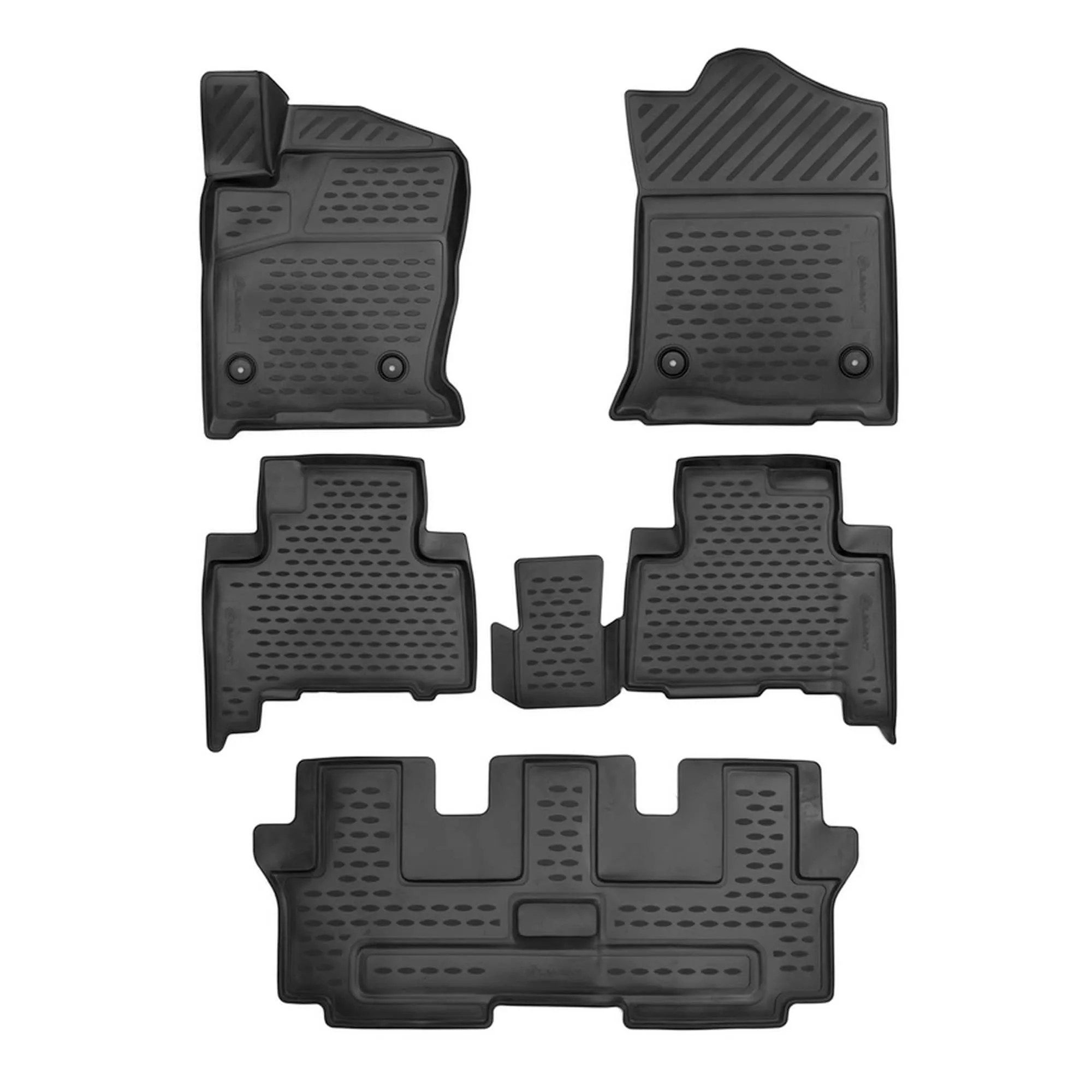 ELEMENT3D9903210k Коврики 3D в салон HAVAL H9, 2015->, 5 шт. (полиуретан)