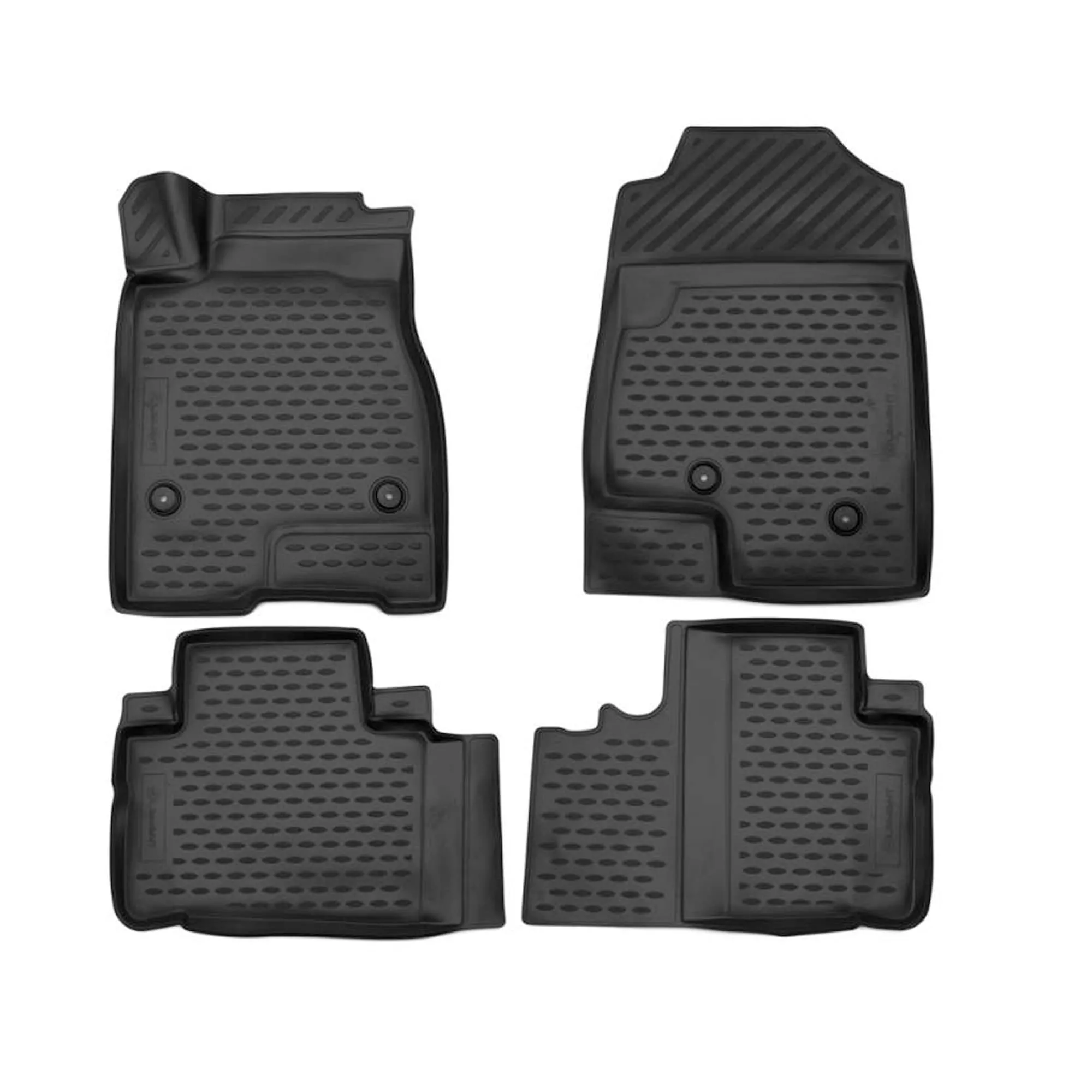 ELEMENT3D9922210k Коврики 3D в салон HAVAL H6, 09/2014->, FWD, 4 шт. (полиуретан)