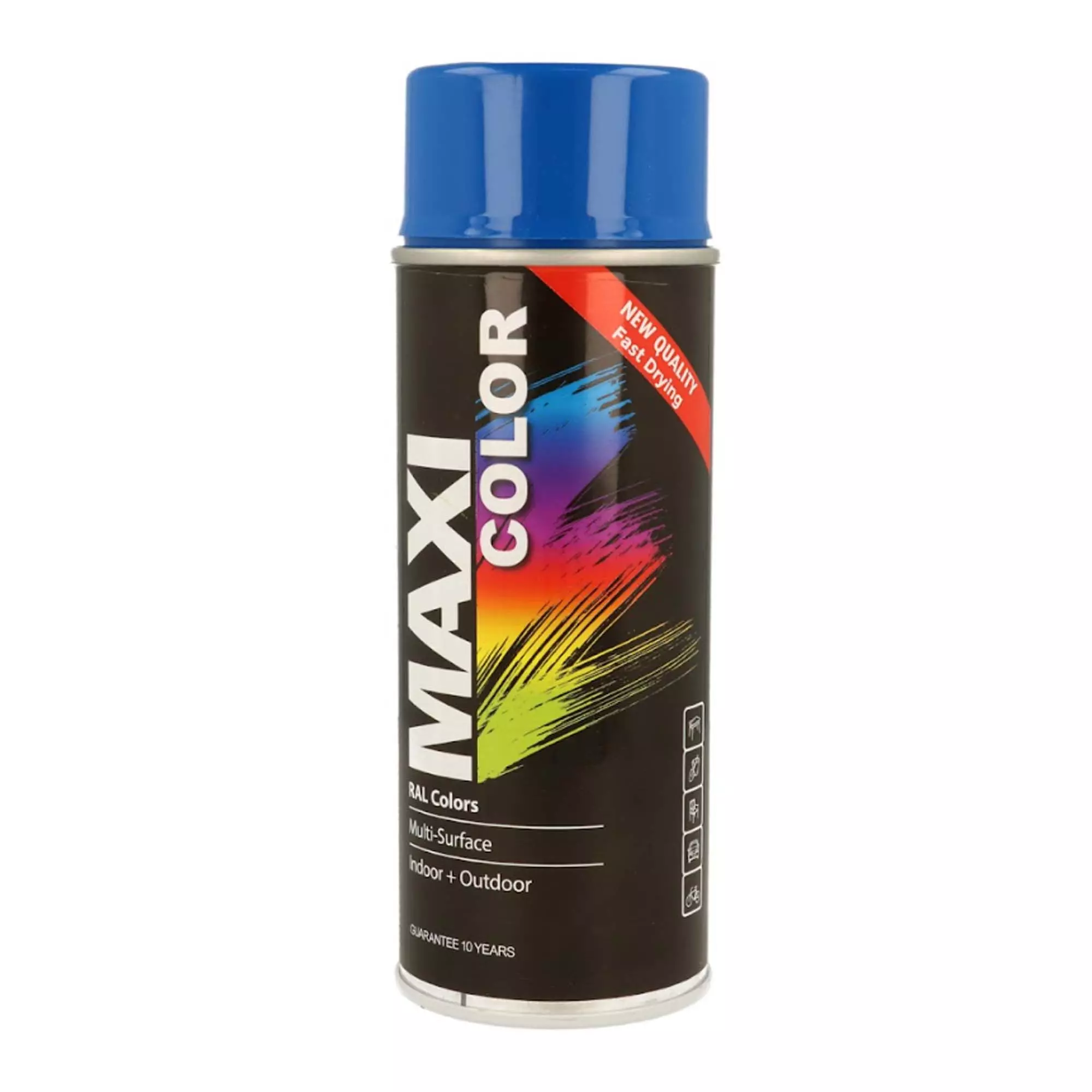 Эмаль аэрозольная универсальная декоративная Maxi Color RAL 5005 Сигнально-синяя 400мл (MX5005)
