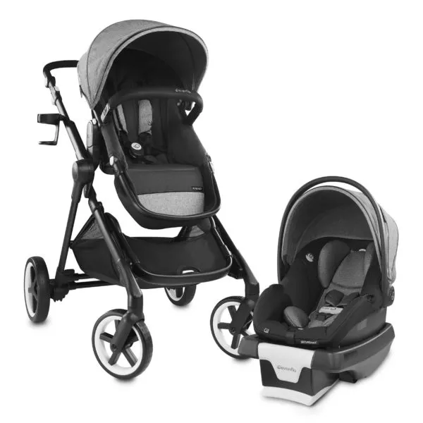 Прогулочный блок Evenflo Xpand Pivot Gold - black (251)