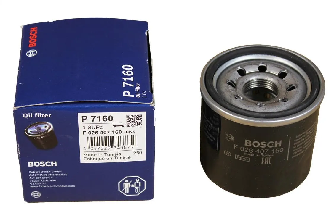 BOSCH F 026 407 160 Оливний фільтр