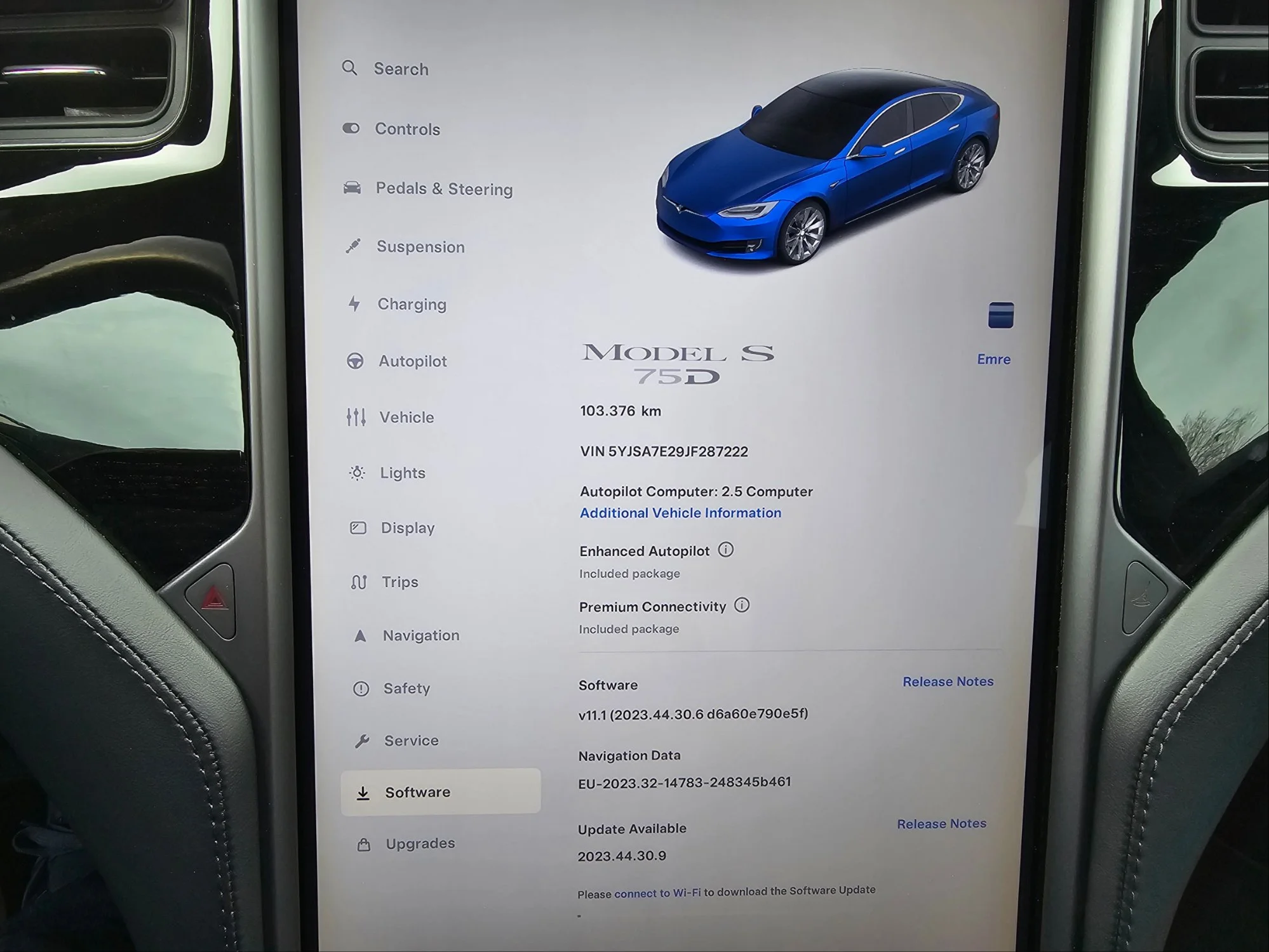 Tesla Model S 75D 75 kWh - Electric - Automatic - 107 hp - 103.376 km