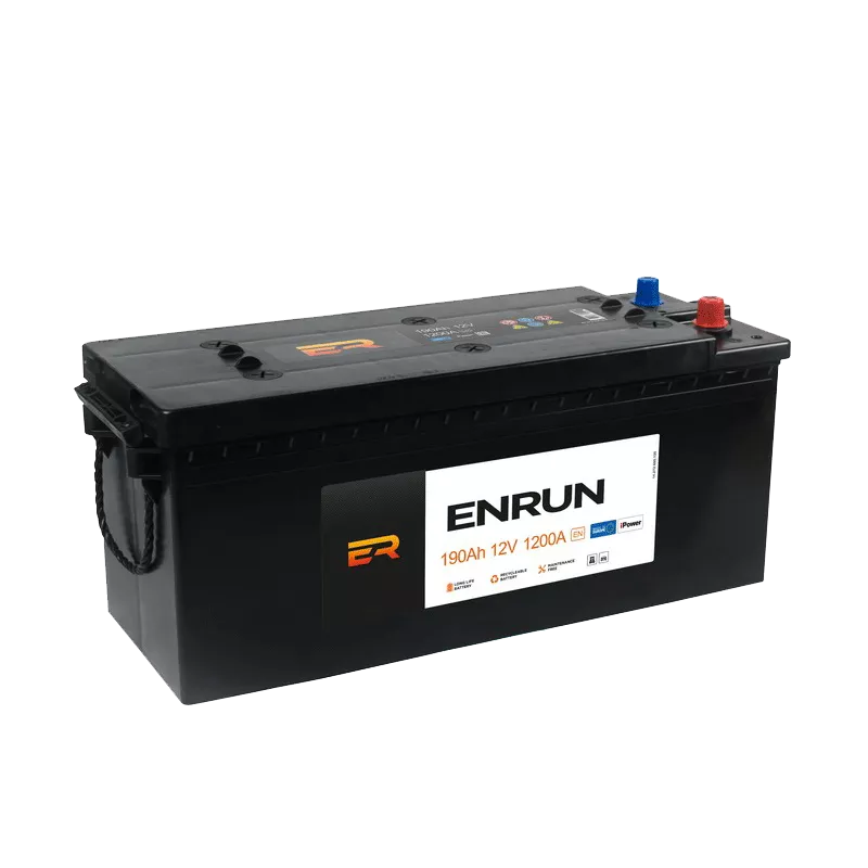 Грузовой аккумулятор ENRUN 6CT-190 Аh 1200A Аз (ENR-6190) Грузовой аккумулятор ENRUN 6CT-190 Аh 1200A Аз (ENR-6190)