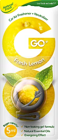 Ароматизатор NATURAL FRESH GO Gel Fresh Lemon 5 мл (532601)
