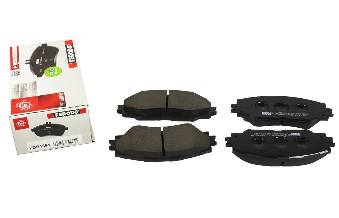 FERODO FDB1891 Гальмівні колодки