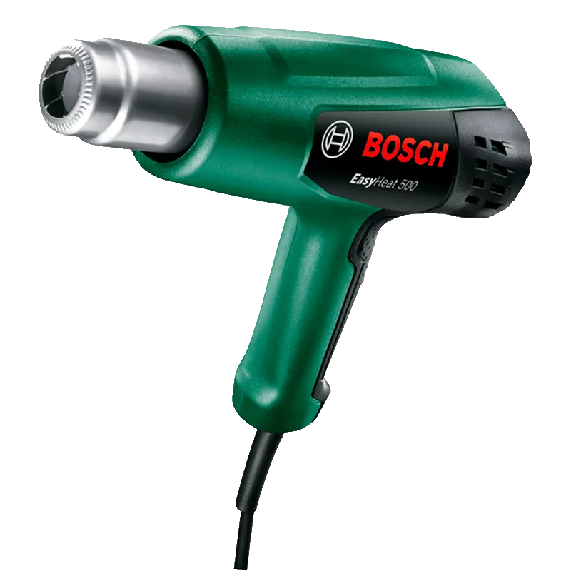 Фен строительный Bosch EasyHeat 500, 1600 Вт, 300/500°C, 0.89 кг (0.603.2A6.020)