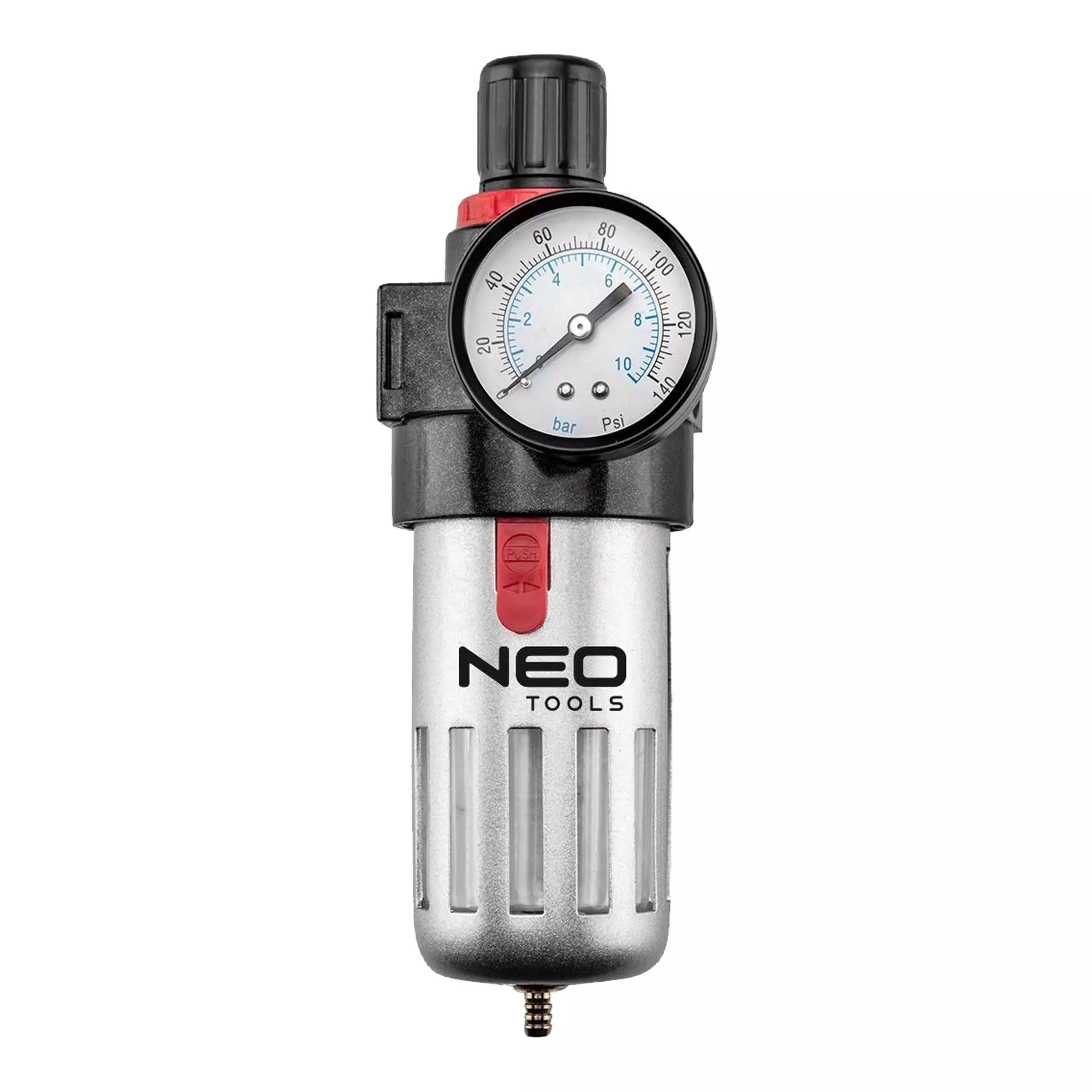 Фільтр-редуктор NEO TOOLS 1/2", металевий корпус (14-732) Фільтр-редуктор NEO TOOLS 1/2", металевий корпус (14-732)