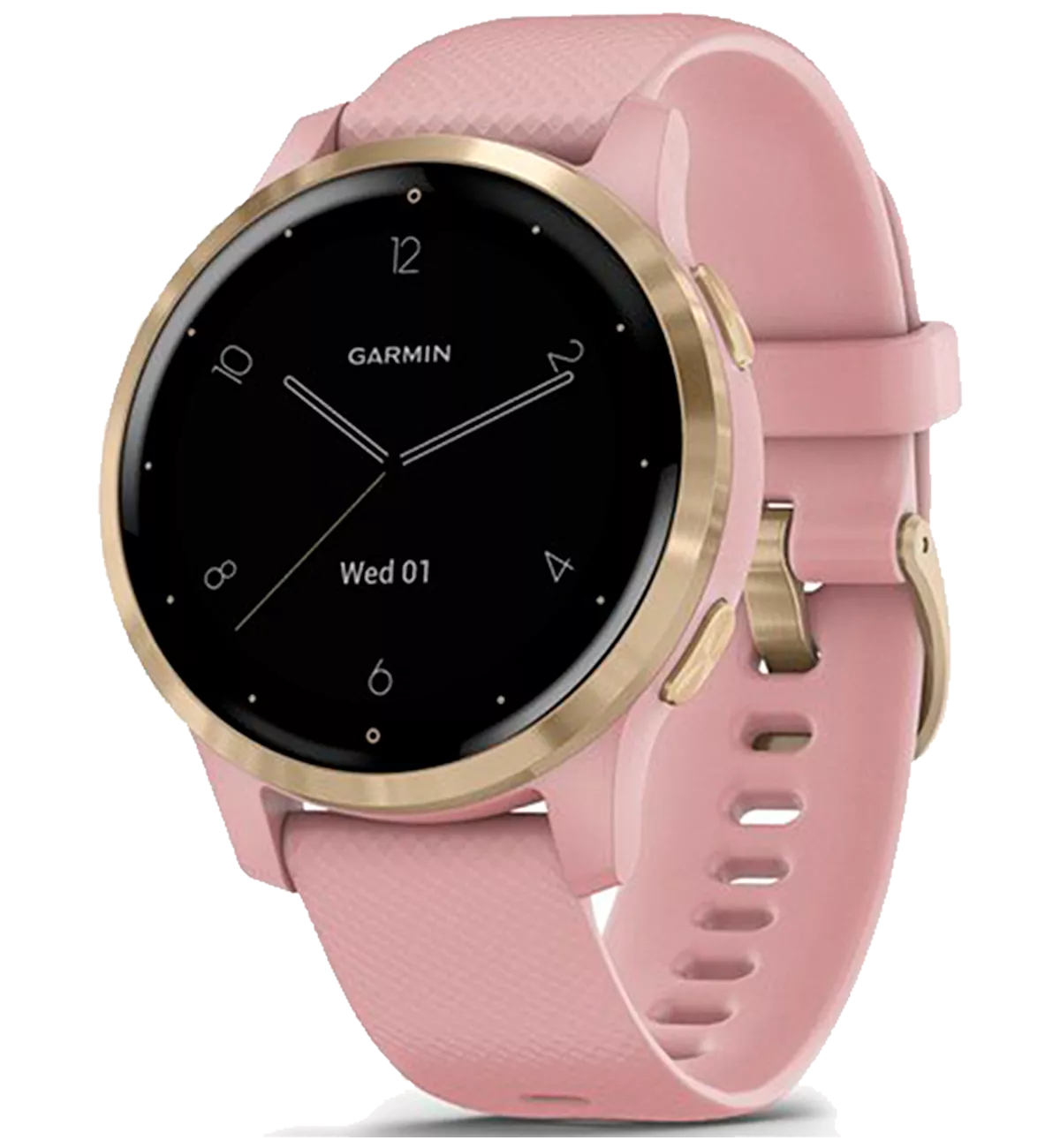 Фитнес часы Garmin vivoactive 4S Dust Rose-Light Gold (010-02172-33)