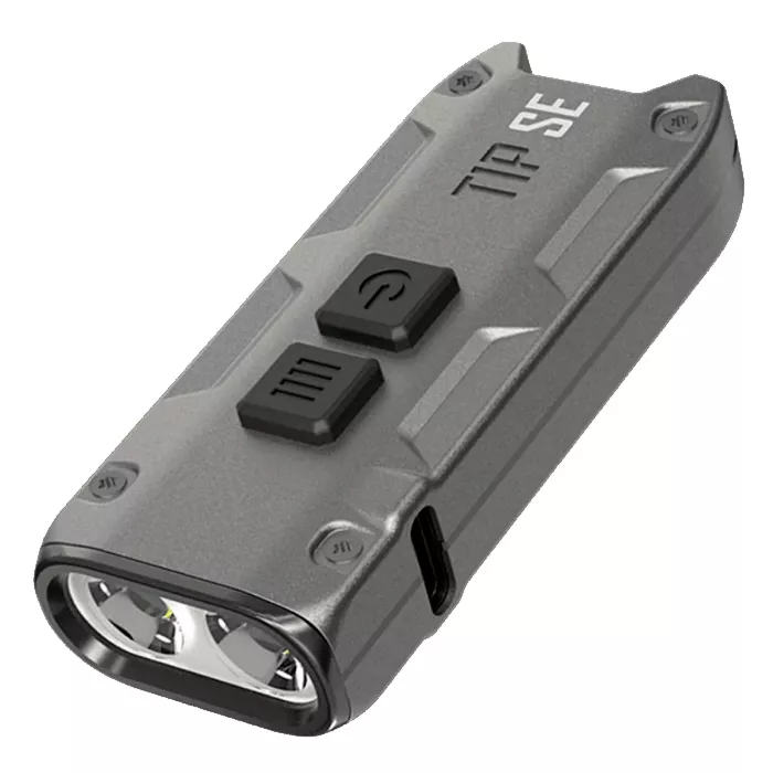 Ліхтар наключний Nitecore TIP SE (USB Type-C), сірий (6-1430_gray) Ліхтар наключний Nitecore TIP SE (USB Type-C), сірий (6-1430_gray)