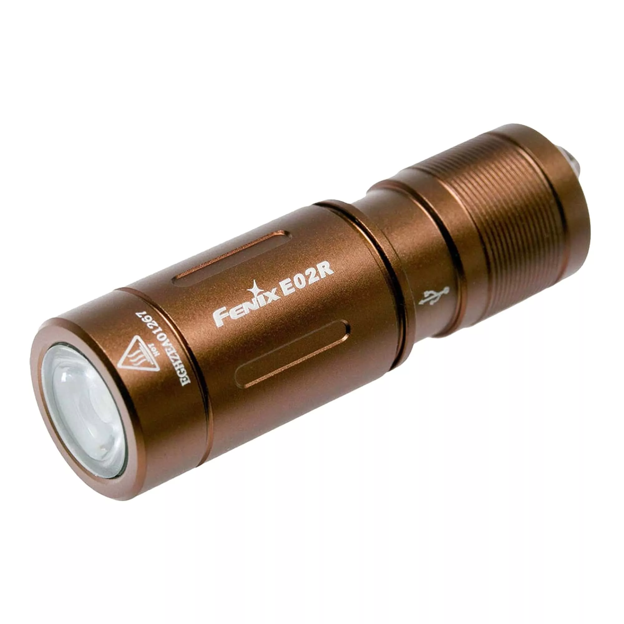 Фонарь ручной Fenix E02R бронзовый Фонарь ручной Fenix E02R бронзовый