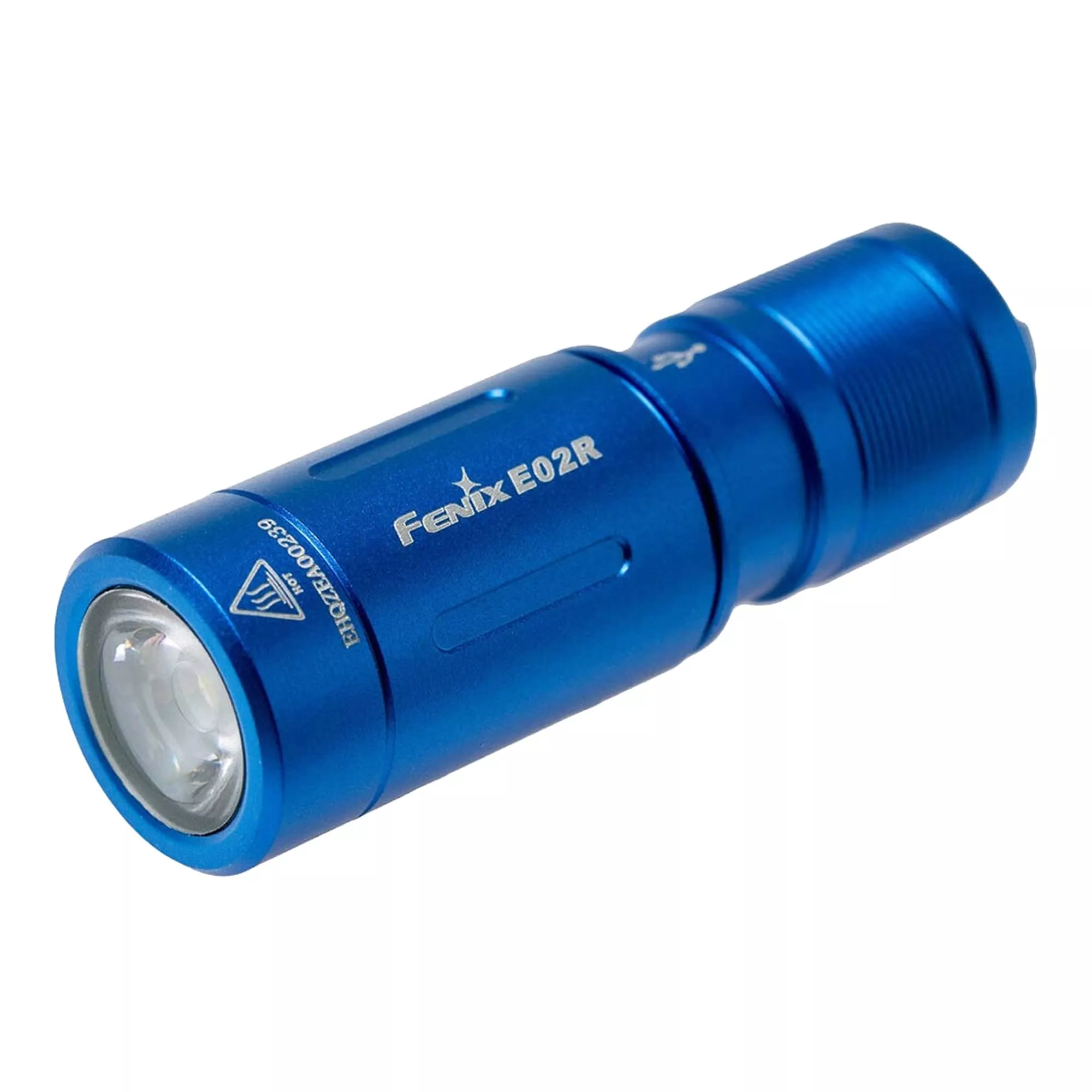 Фонарь ручной Fenix E02R синий