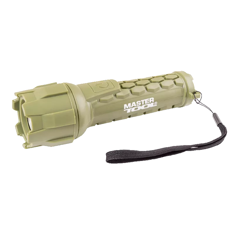 Фонарь водонепроницаемый MASTER TOOL 180*55 мм, CREE LED (94-0802)