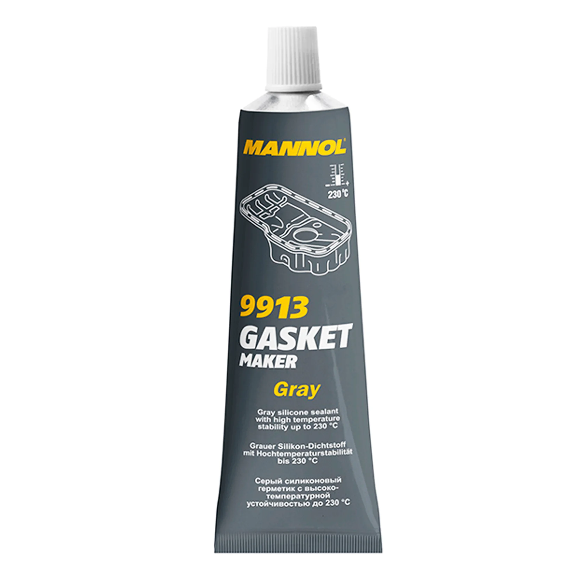 Формирователь прокладок MANNOL Gasket Maker Gray 85г (9913) Формирователь прокладок MANNOL Gasket Maker Gray 85г (9913)