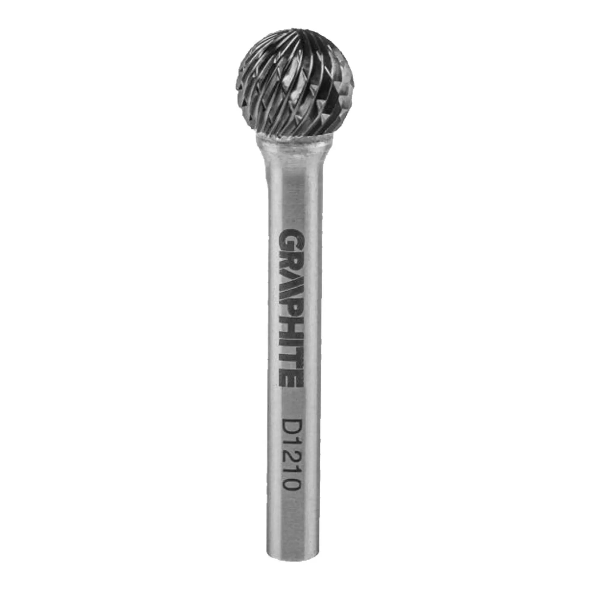Фреза з металу GRAPHITE HM тип D (сферичний) 12 x 10 мм (55H362) Фреза з металу GRAPHITE HM тип D (сферичний) 12 x 10 мм (55H362)