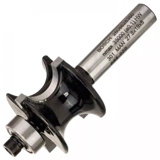 Фреза полукруглая Bosch 8 мм, 19×63 мм, R6 (2608628360)