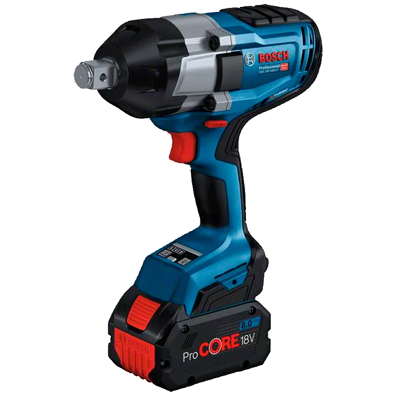 Гайковёрт ударный Bosch GDS 18V-1050 H, 18В, solo (без АКБ и ЗУ) (0.601.9J8.500)