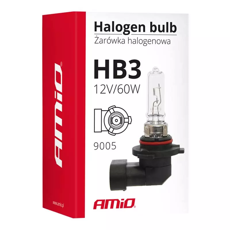 Галогенная лампа AMIO HB3 9005 12V 65W (01479)
