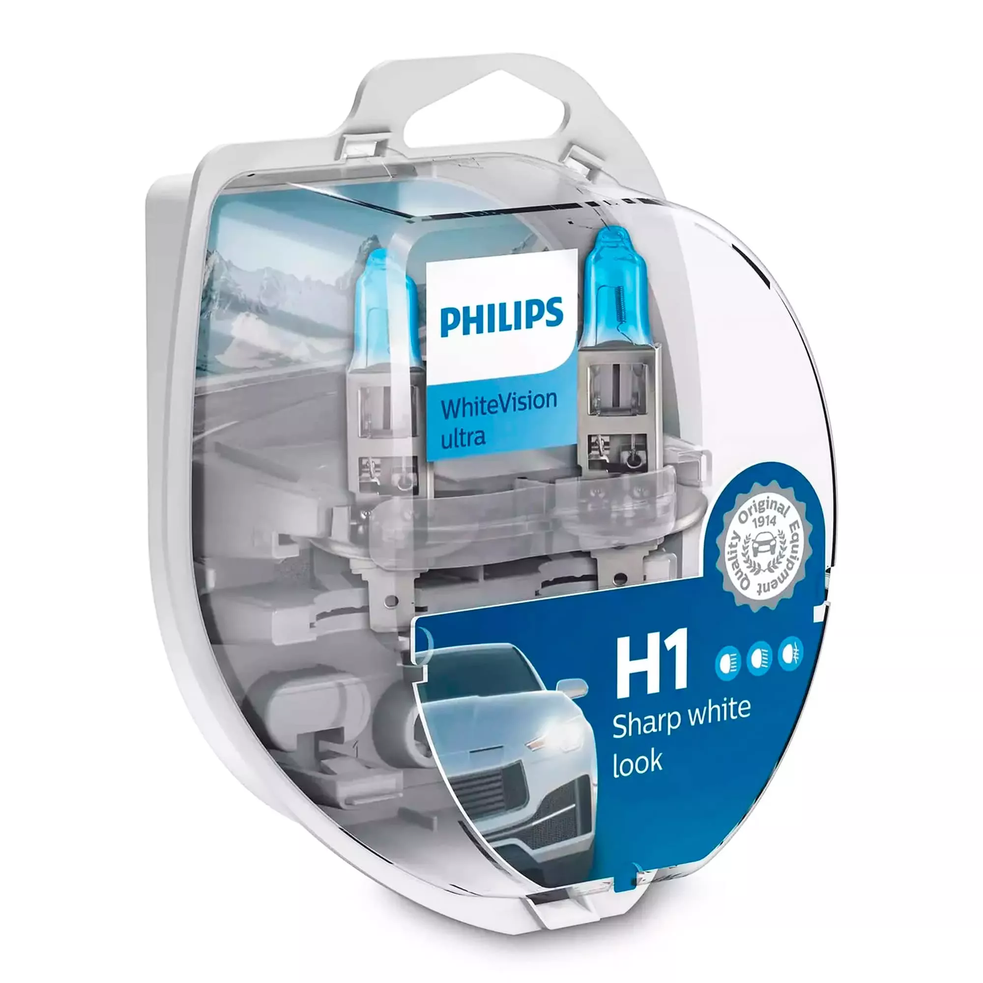 Лампа Philips WhiteVision Ultra H1 12V 55W 12258WVUSM