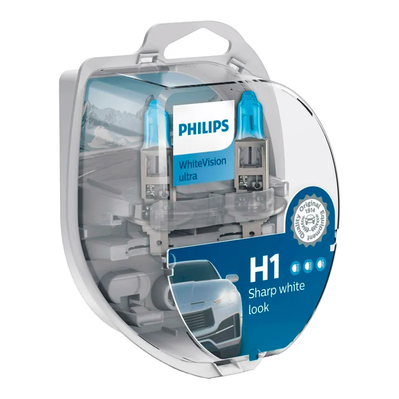 Лампа Philips WhiteVision Ultra H1 12V 55W 12258WVUSM