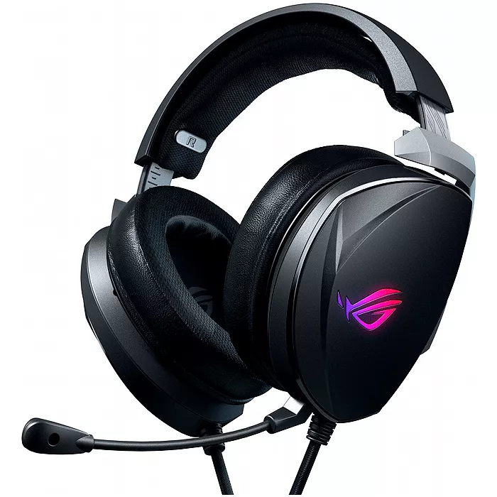 Гарнітура ігрова ASUS ROG Theta 7.1 USB Black (90YH01W7-B2UA00) Гарнітура ігрова ASUS ROG Theta 7.1 USB Black (90YH01W7-B2UA00)