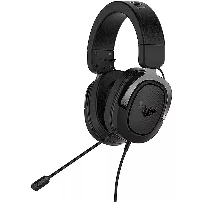 Гарнітура ігрова ASUS TUF Gaming H3 3.5mm Gun Metal (90YH028G-B1UA00) Гарнітура ігрова ASUS TUF Gaming H3 3.5mm Gun Metal (90YH028G-B1UA00)