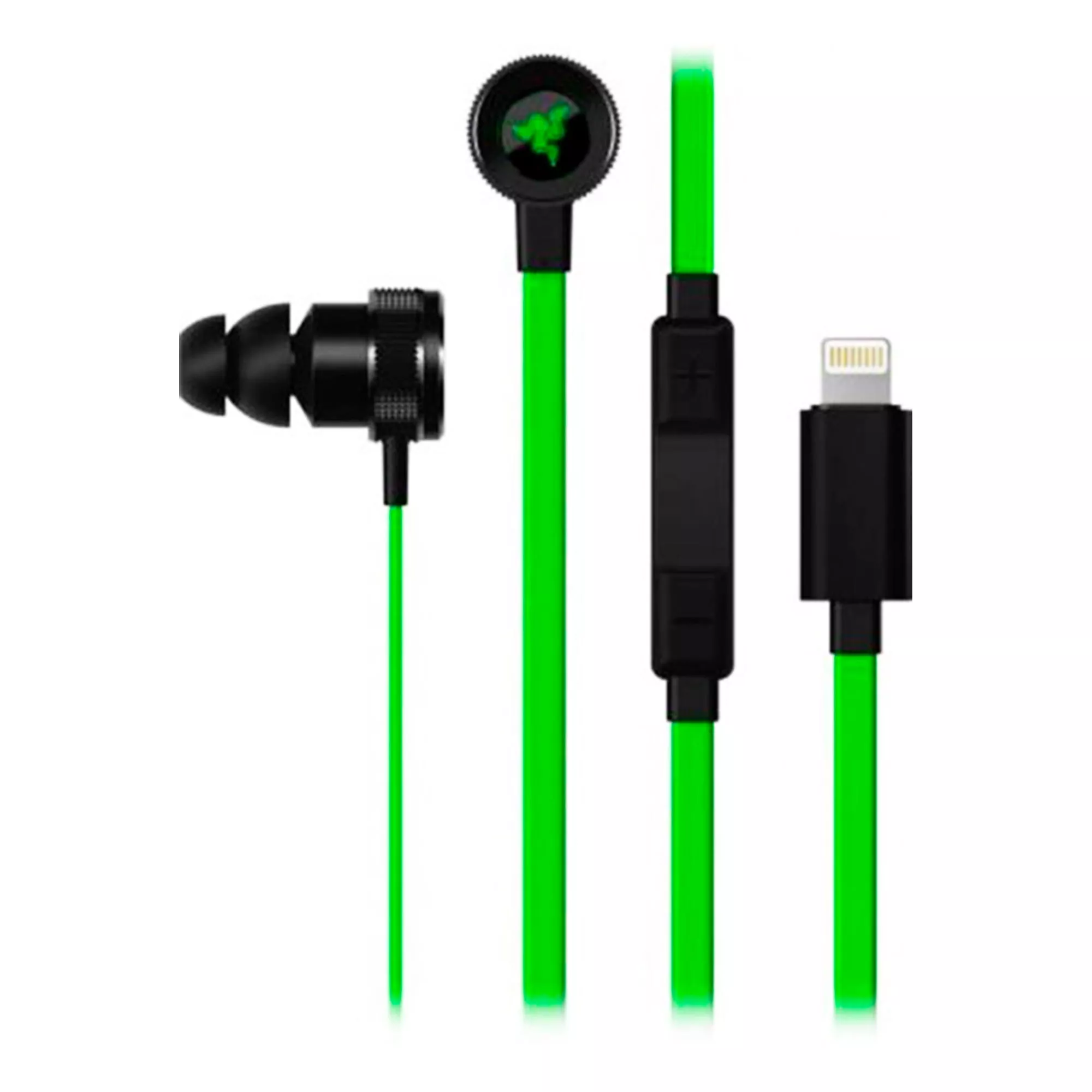 Гарнитура Razer Hammerhead for iOS Black/Green (RZ04-02090100-R3G1) Гарнитура Razer Hammerhead for iOS Black/Green (RZ04-02090100-R3G1)