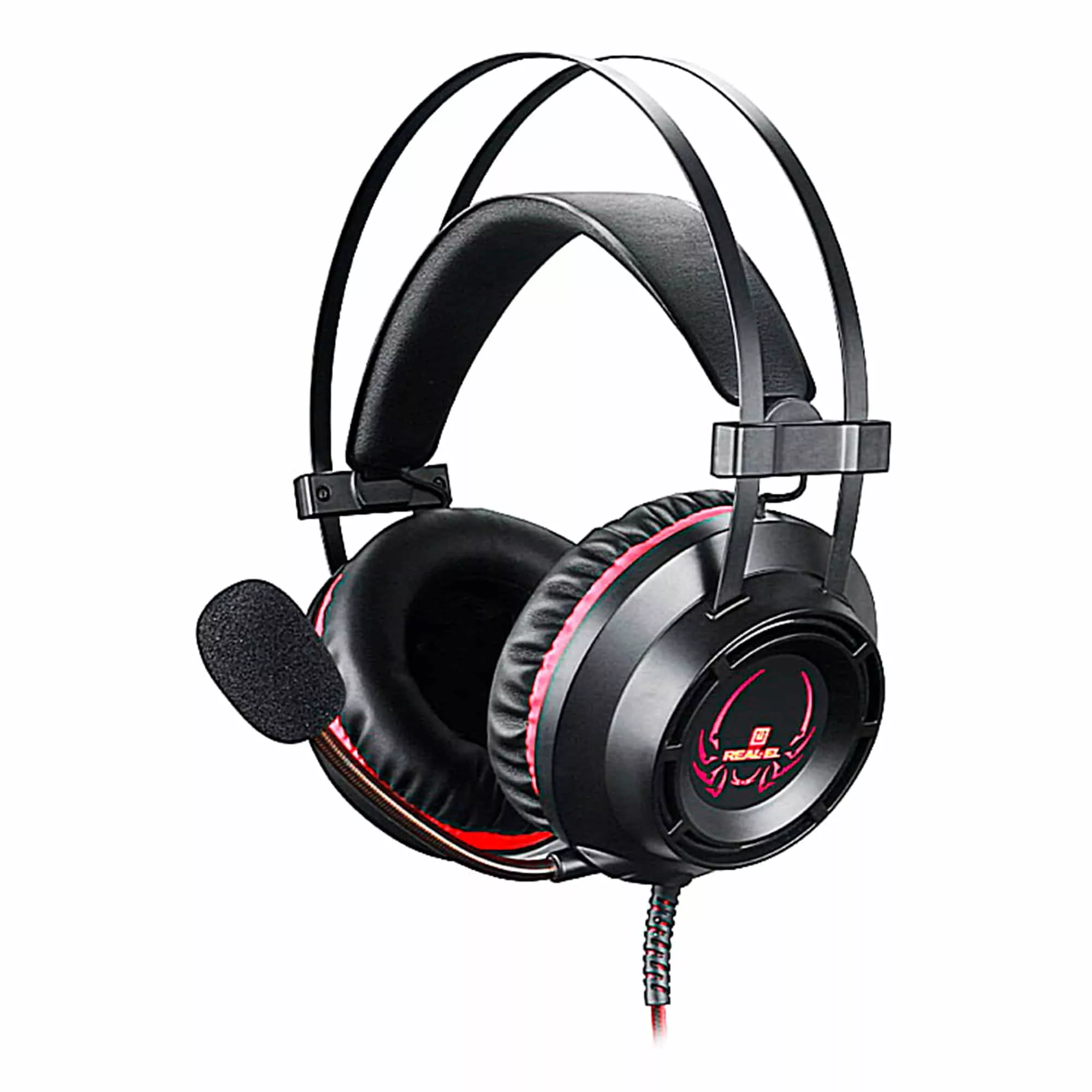 Гарнітура REAL-EL GDX-7450 Black (EL124100039) Гарнітура REAL-EL GDX-7450 Black (EL124100039)