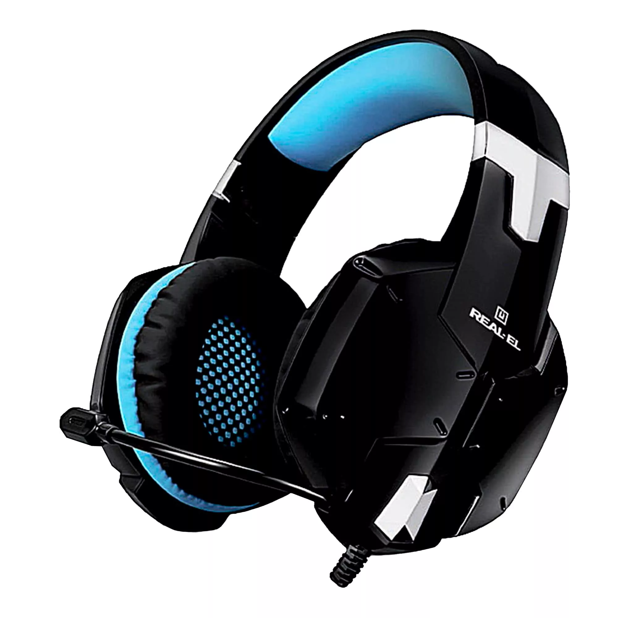 Гарнітура REAL-EL GDX-7500 Black/Blue (EL124100015)