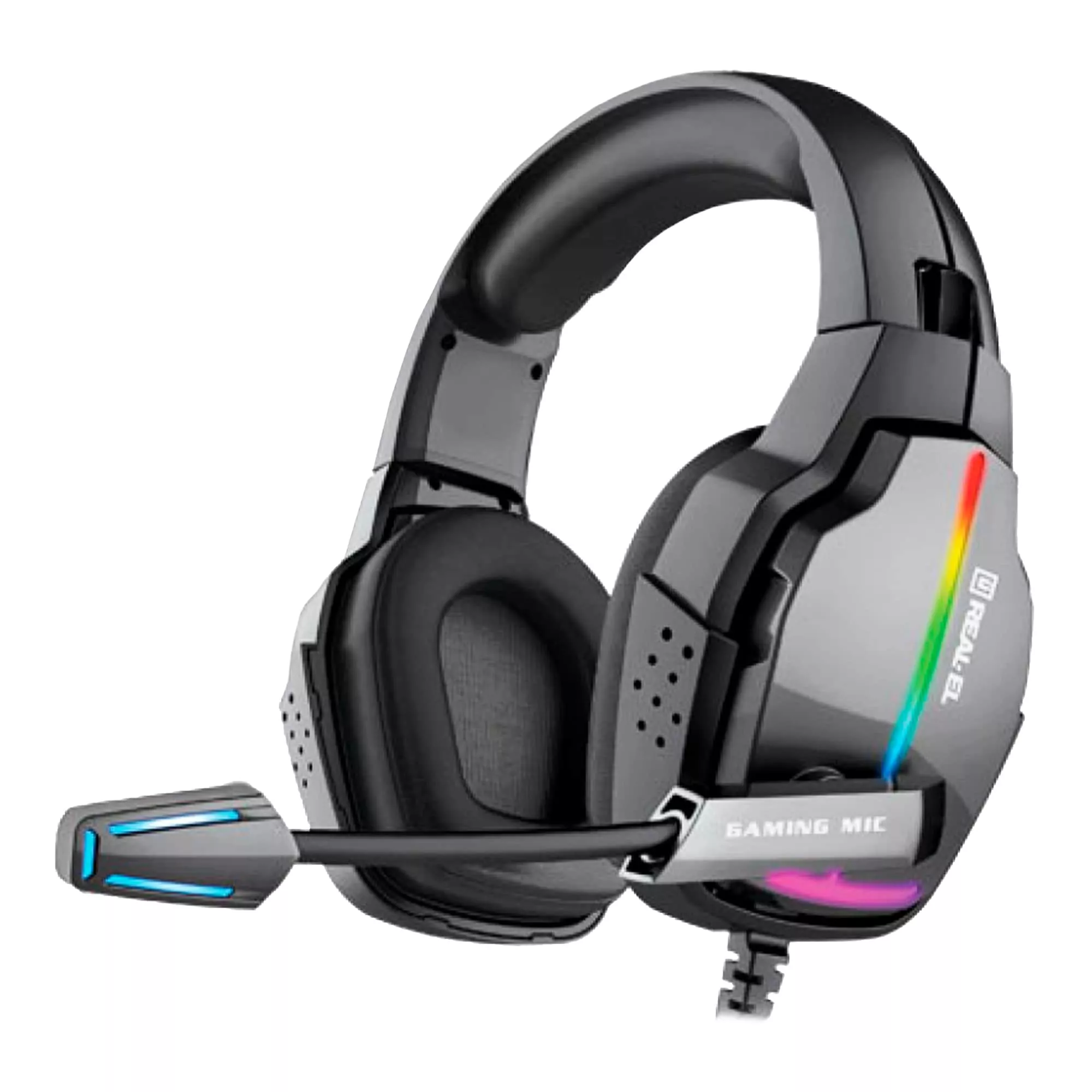 Гарнітура REAL-EL GDX-7680 Black (EL124100046) Гарнітура REAL-EL GDX-7680 Black (EL124100046)