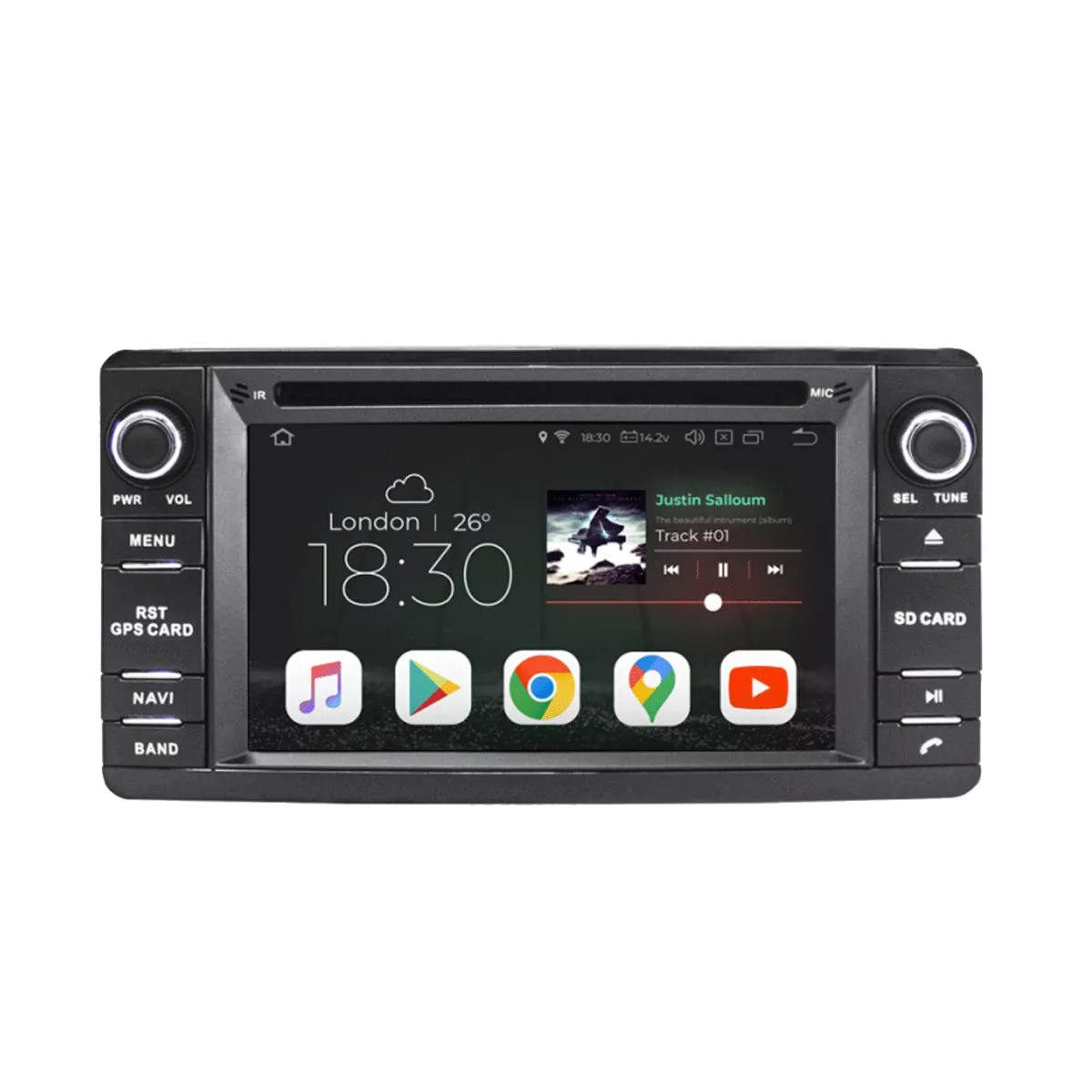 Gazer CM5006-GFW Мультимедийная система для Mitsubishi Outlander (GFW), ASX, Lancer, 2013